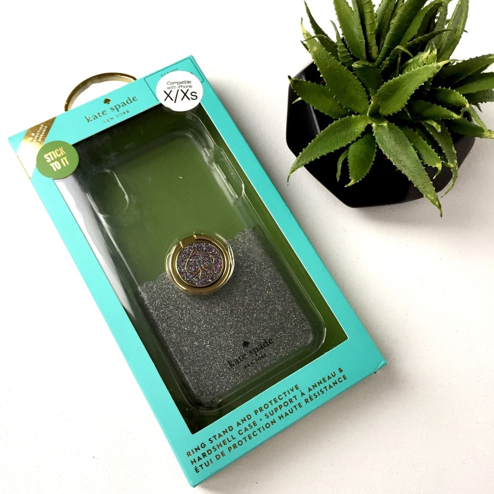 Kate Spade X & XS Scallop Glitter With Kick Stand - Picture 2 of 8